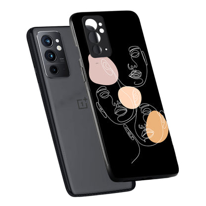 Face Aesthetic Human Oneplus 9 Rt Back Case