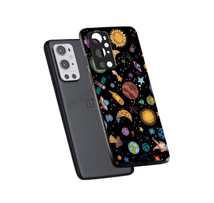 Space Doodle Oneplus 9 Pro Back Case