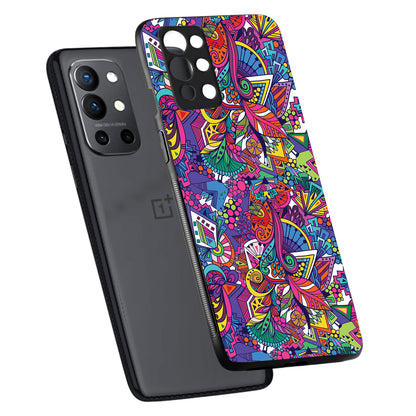 Colourful Doodle Oneplus 9 Pro Back Case