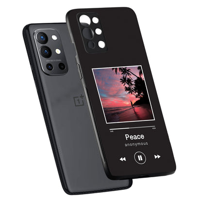 Peace Music Oneplus 9 R Back Case