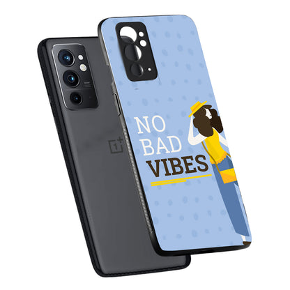 No Bad Vibes Motivational Quotes Oneplus 9 Rt Back Case