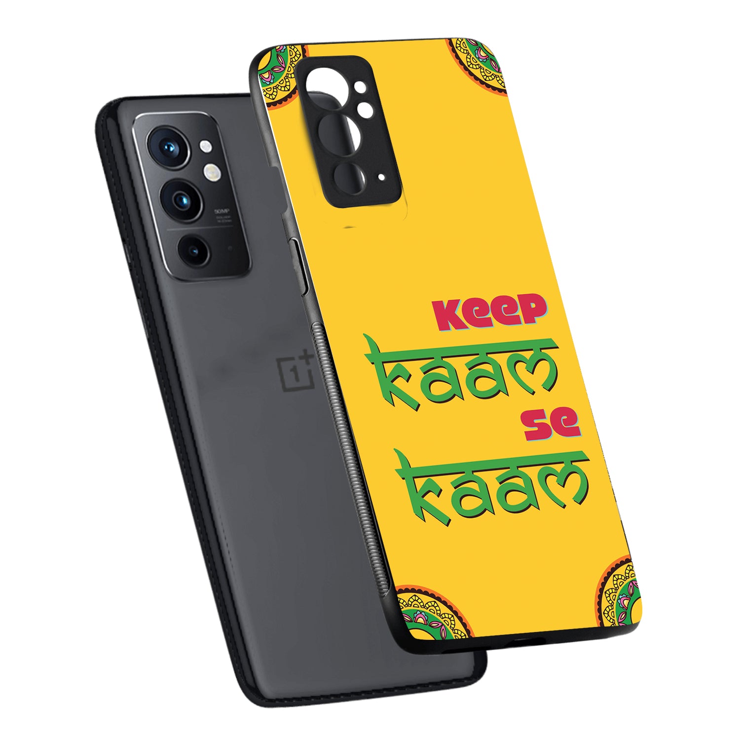 Keep Kaam Motivational Quotes Oneplus 9 Rt Back Case