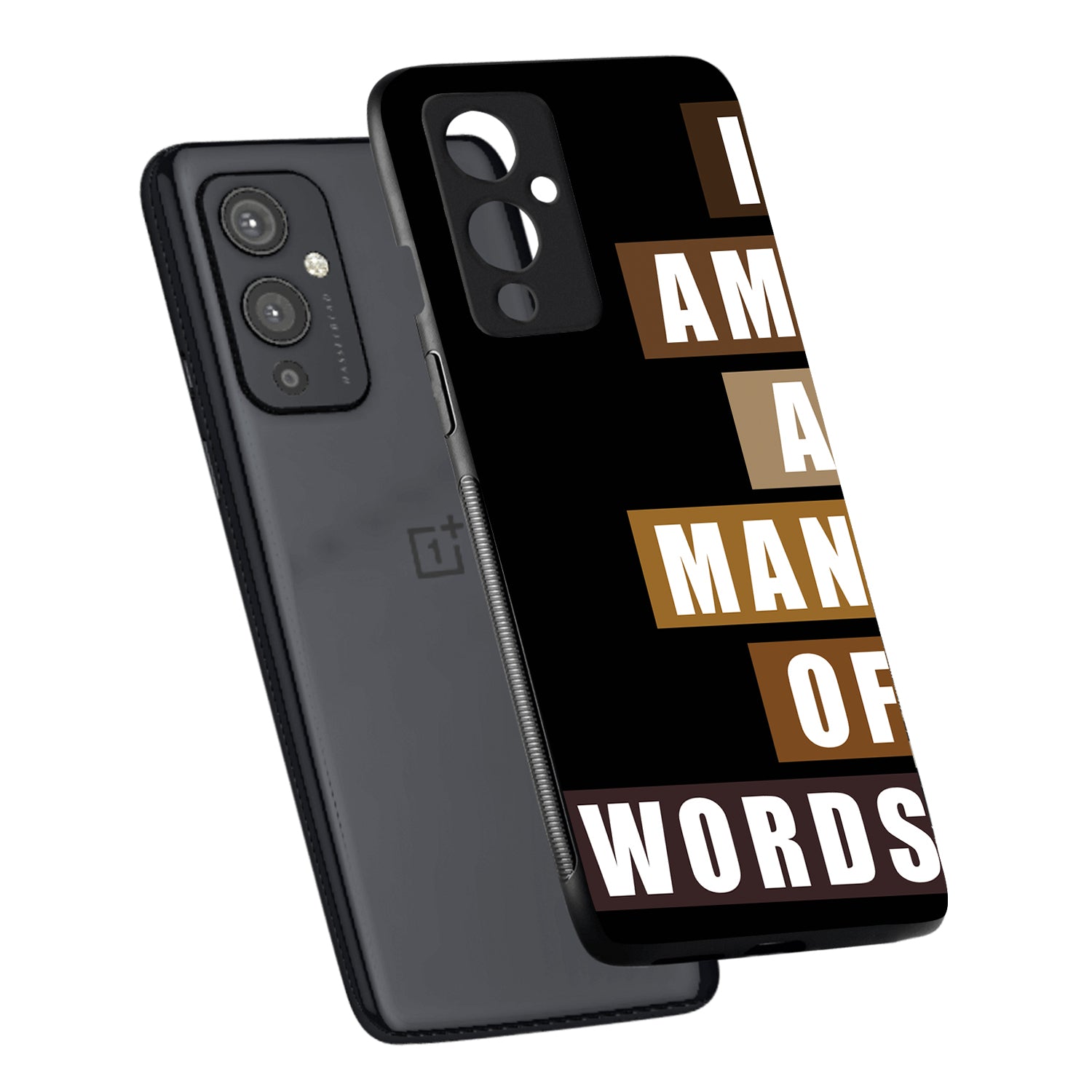 I Am A Man Of Words Motivational Quotes Oneplus 9 Back Case