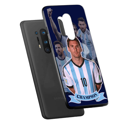 Messi Champion Sports Oneplus 8 pro Back Case