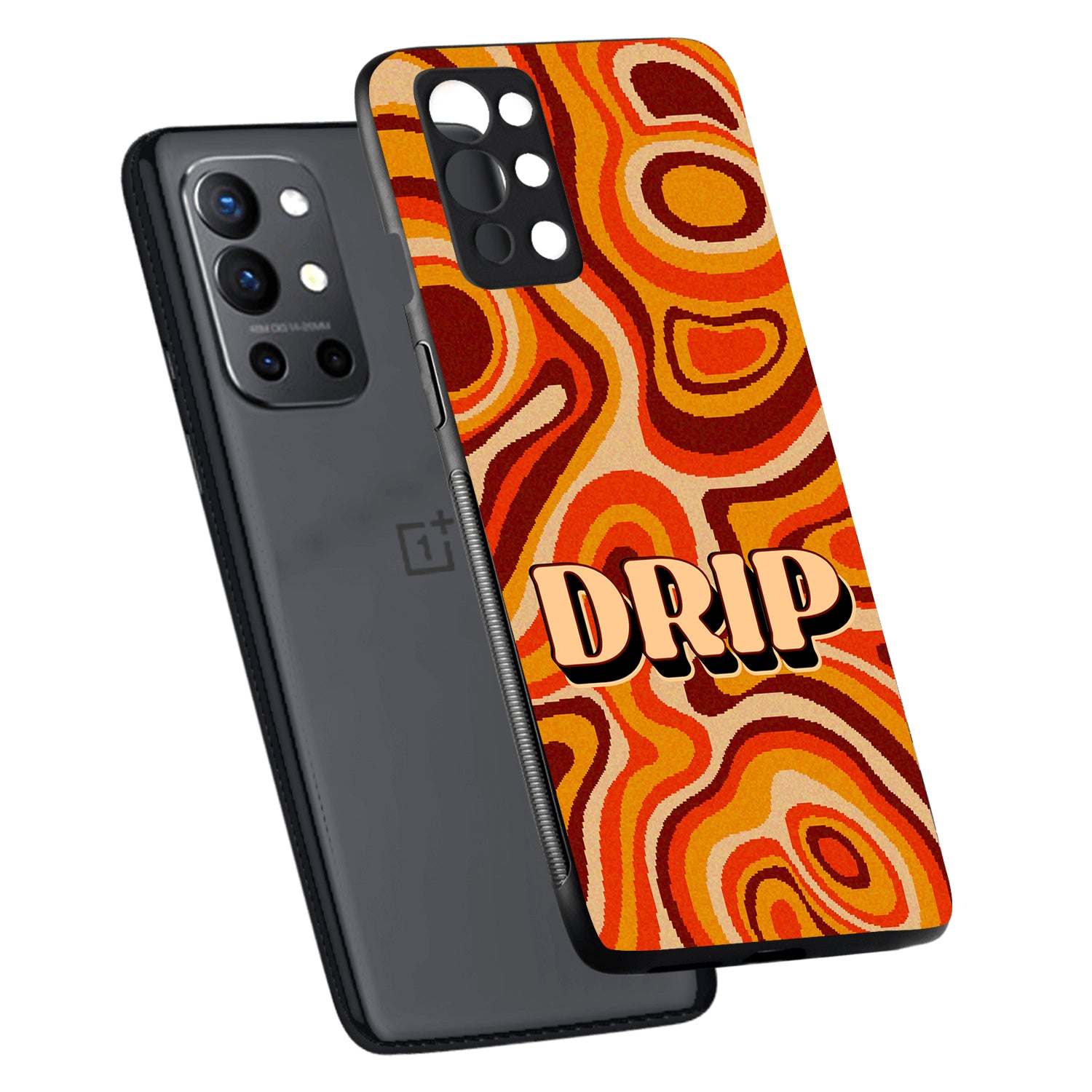 Drip Marble Oneplus 9 R Back Case