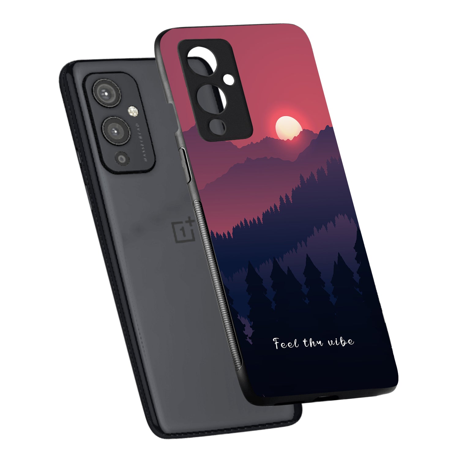 Feel The Vibes Fauna Oneplus 9 Back Case