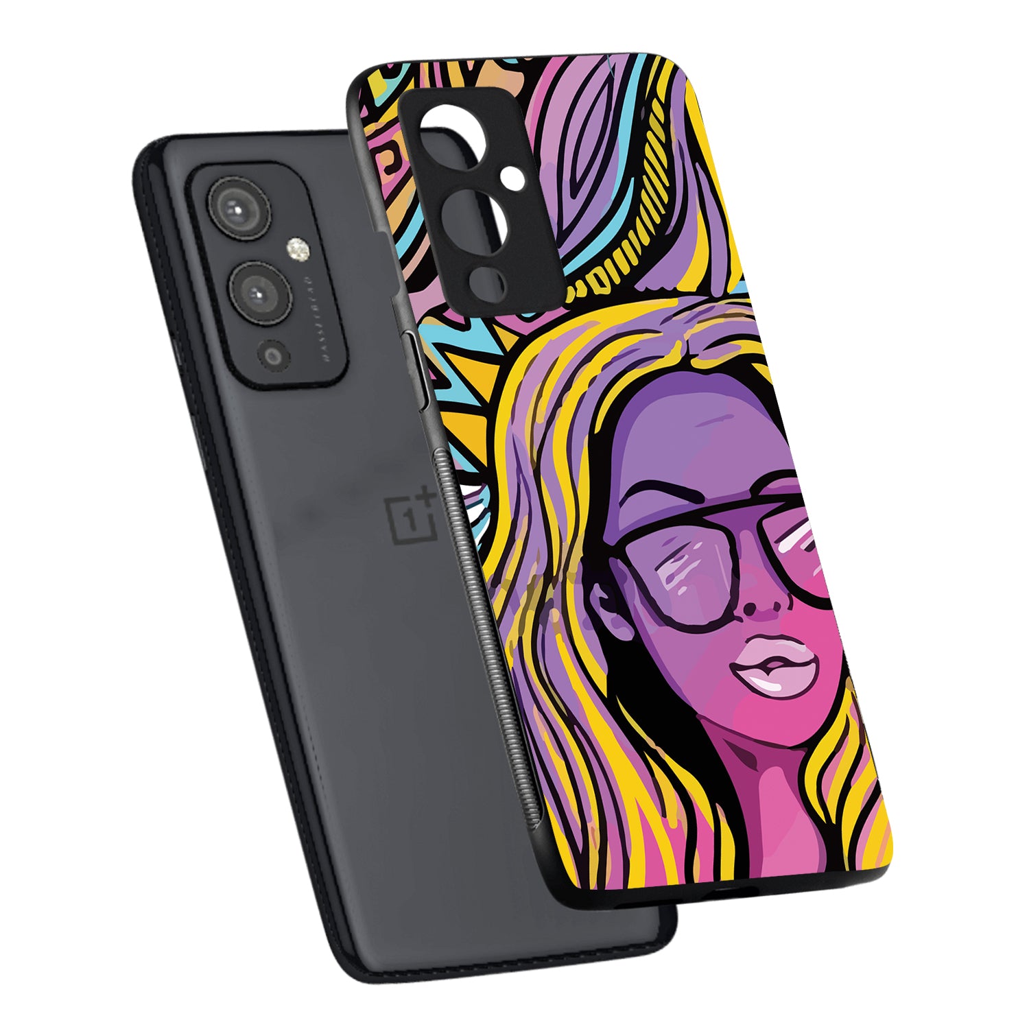 Girl Art Women Empowerment Oneplus 9 Back Case