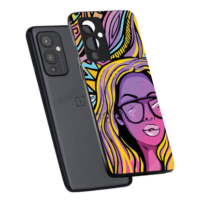 Girl Art Women Empowerment Oneplus 9 Back Case