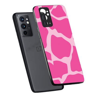 Pink Patch Design Oneplus 9 Rt Back Case