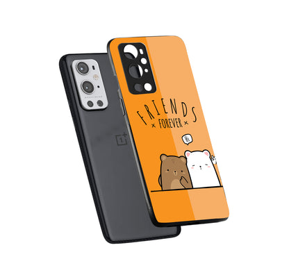 Orange Bff Oneplus 9 Pro Back Case