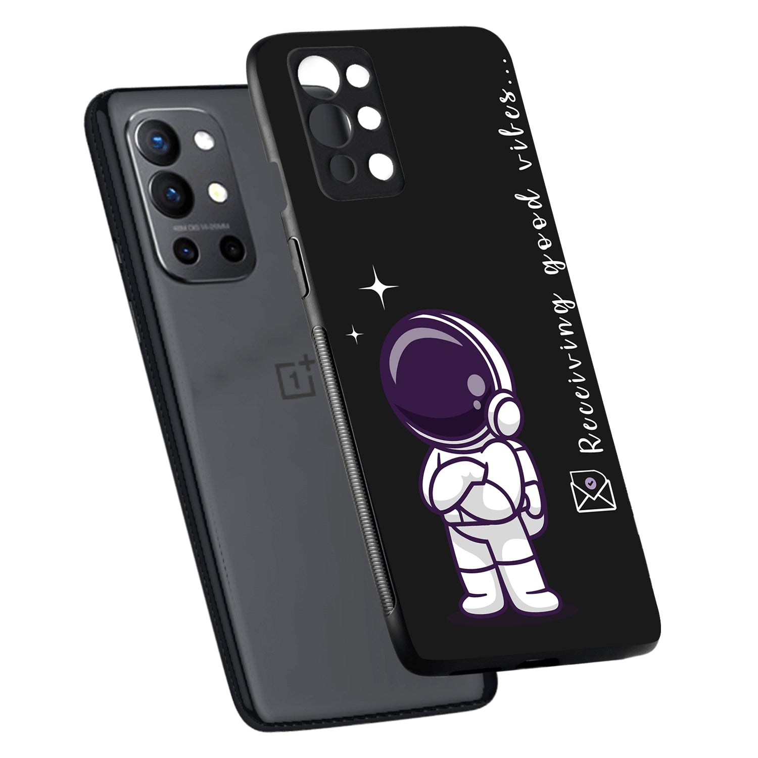 Receiving Good Vibes Bff Oneplus 9 R Back Case