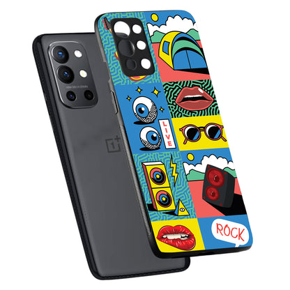 Live Rock Music Oneplus 9 Pro Back Case