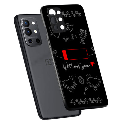 Without You Couple Oneplus 9 R Back Case
