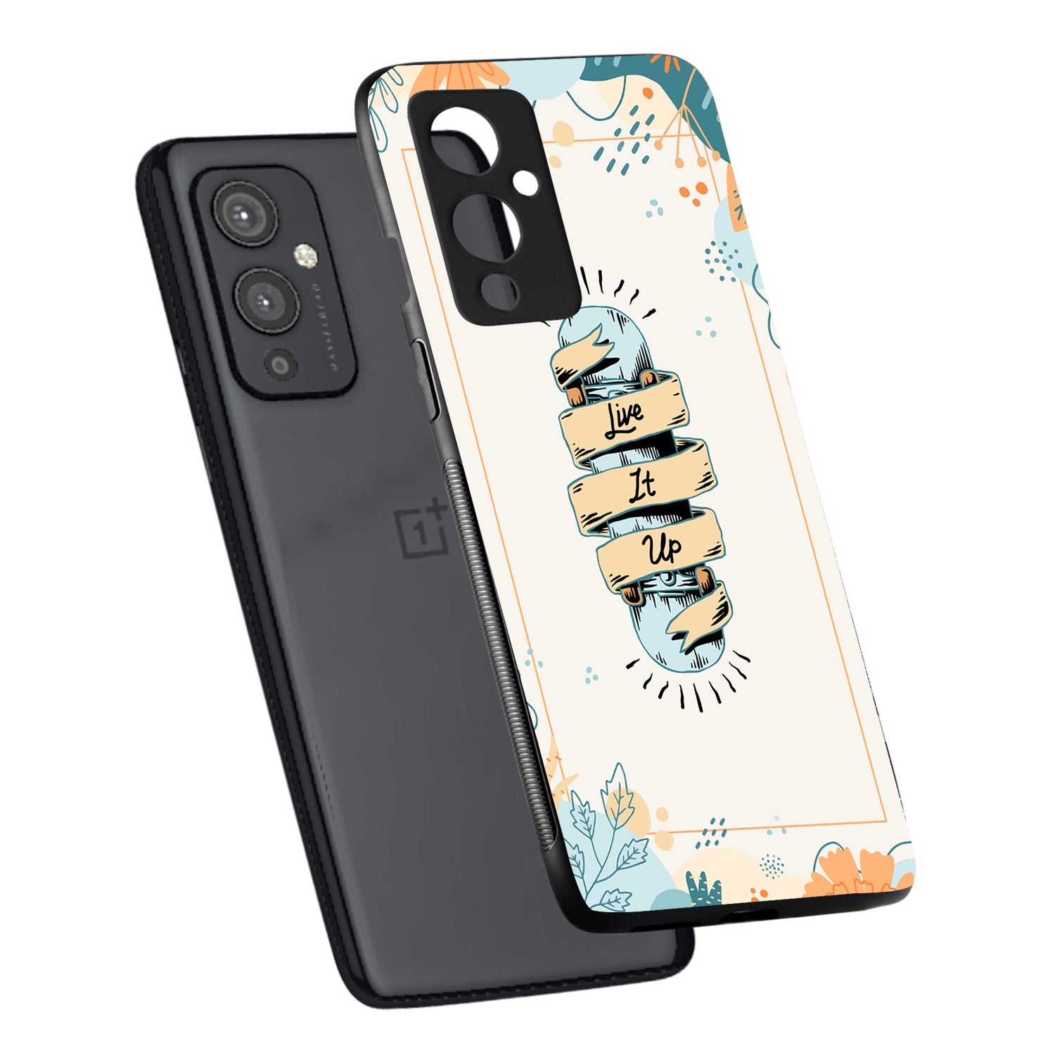 Live It Up Motivational Quotes Oneplus 9 Back Case