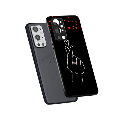 Click Heart Girl Couple Oneplus 9 Pro Back Case