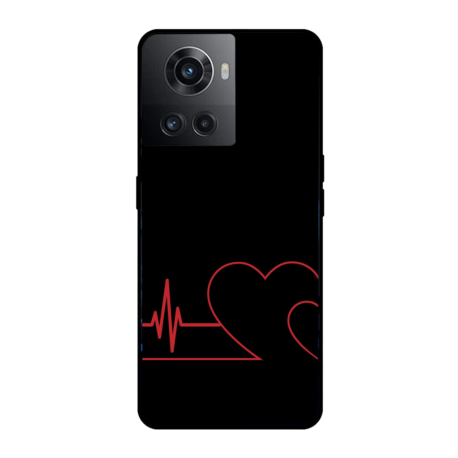 Two Heart Beat Couple Oneplus 10 R Back Case