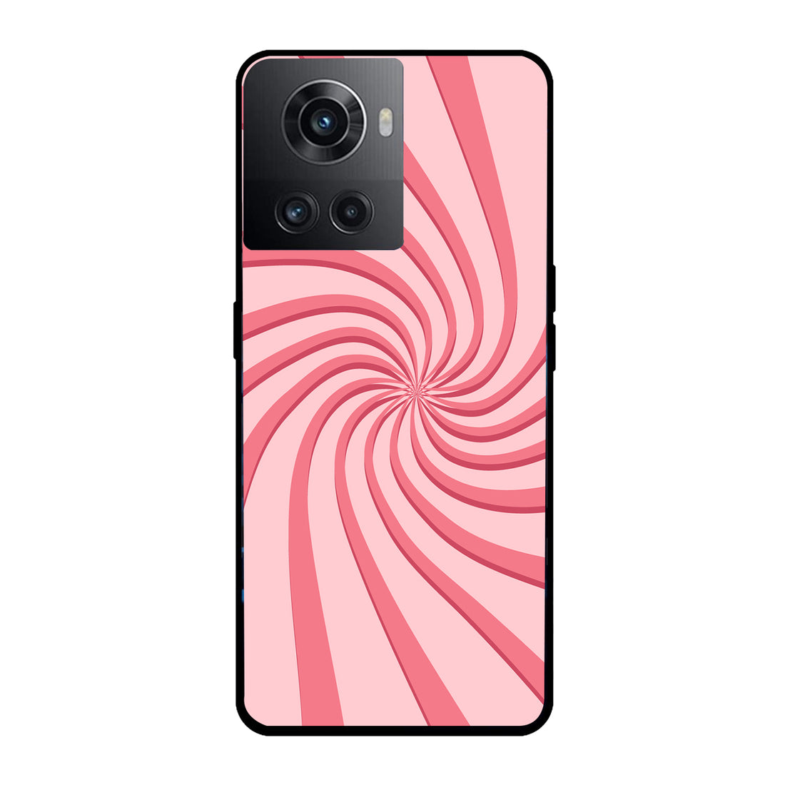 Spiral Optical Illusion Oneplus 10 R Back Case