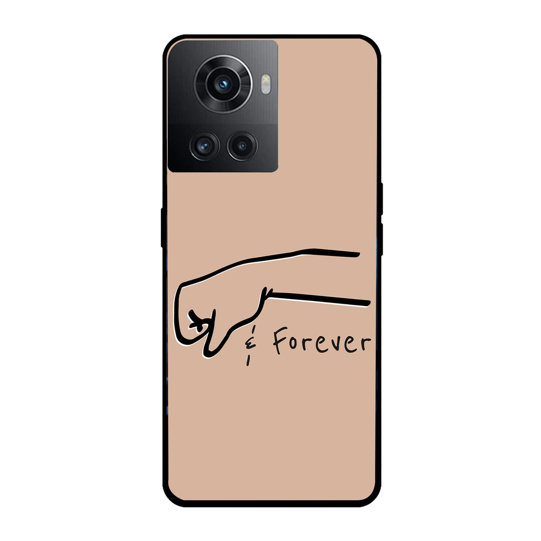 Forever Bff Oneplus 10 R Back Case