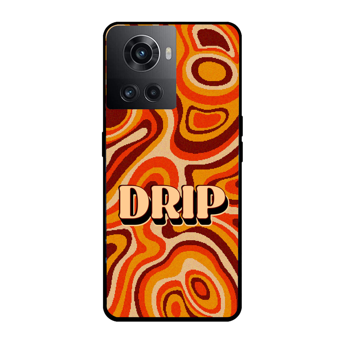 Drip Marble Oneplus 10 R Back Case