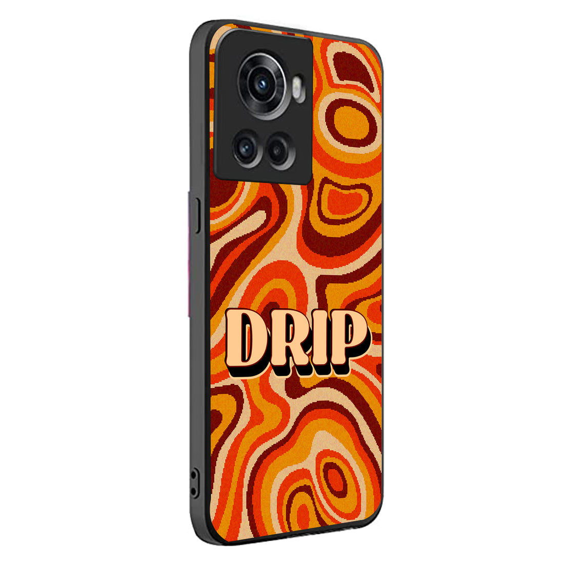 Drip Marble Oneplus 10 R Back Case