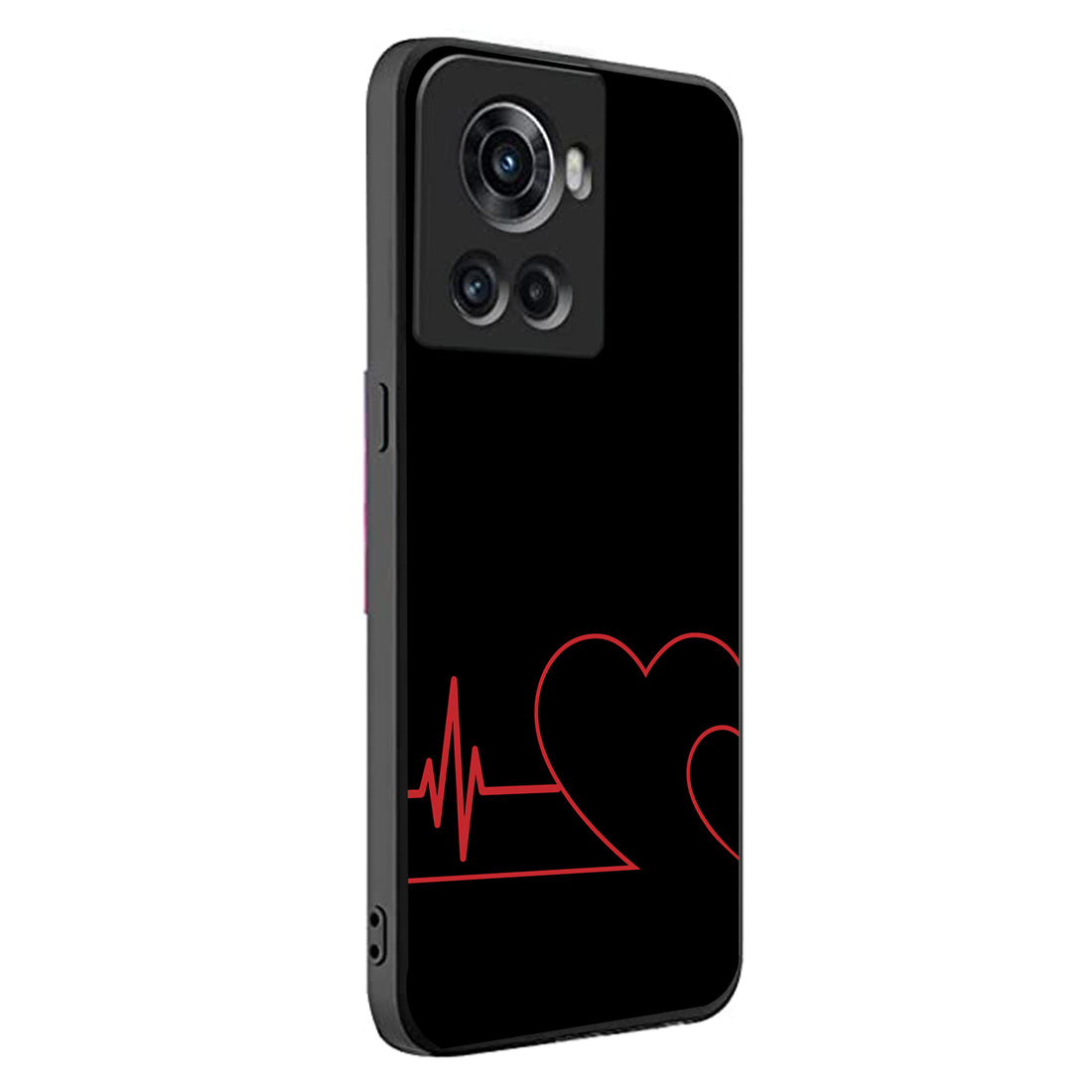 Two Heart Beat Couple Oneplus 10 R Back Case