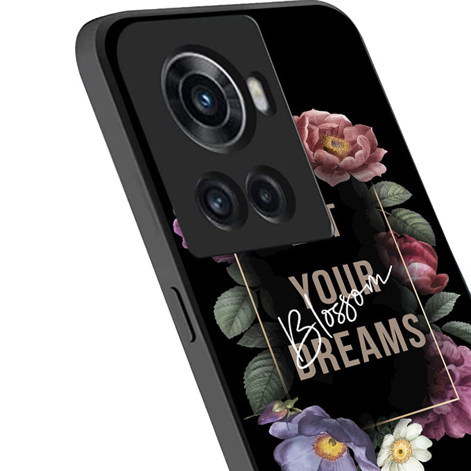 Blossom Dreams Floral Oneplus 10 R Back Case