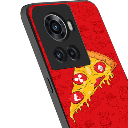 Pizza Trading Oneplus 10 R Back Case