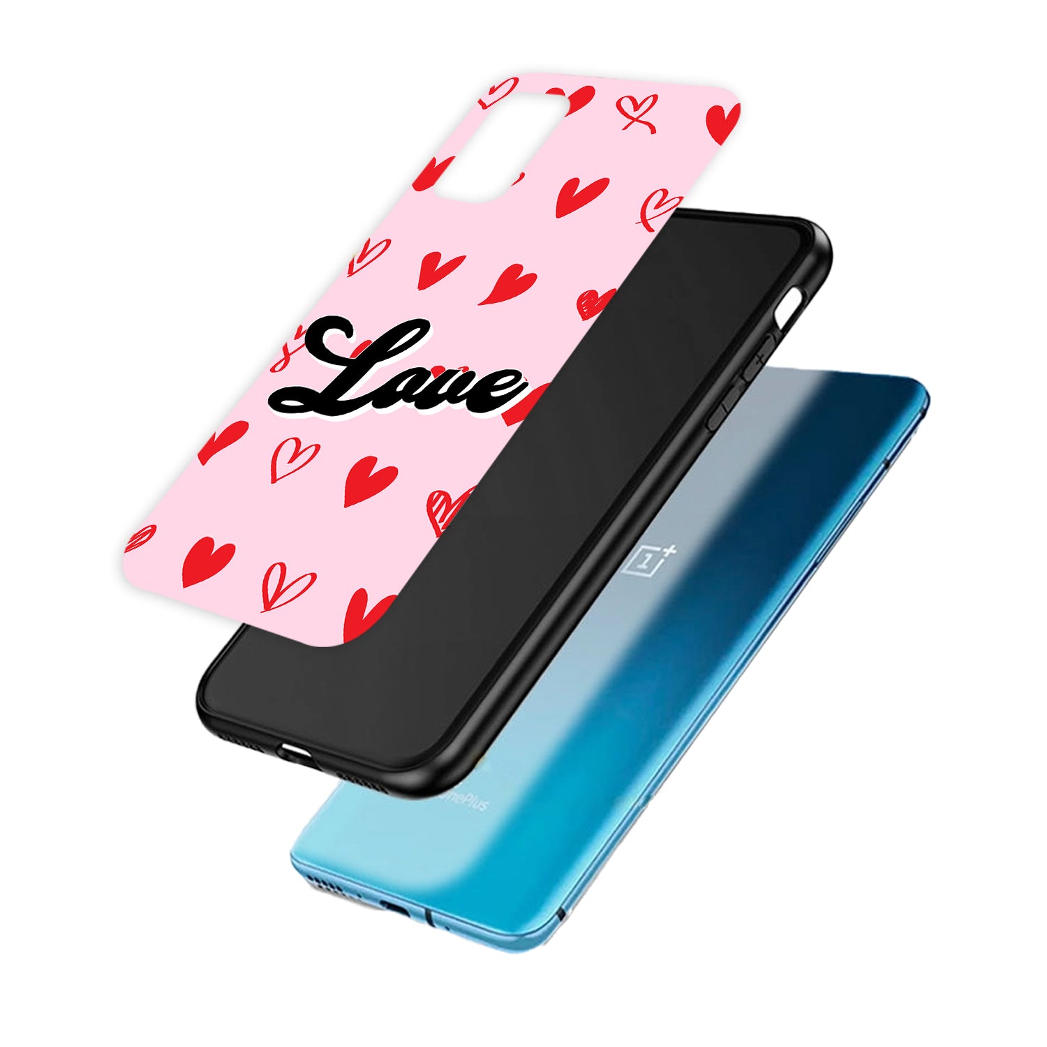 Heart Love Couple Oneplus 10 R Back Case