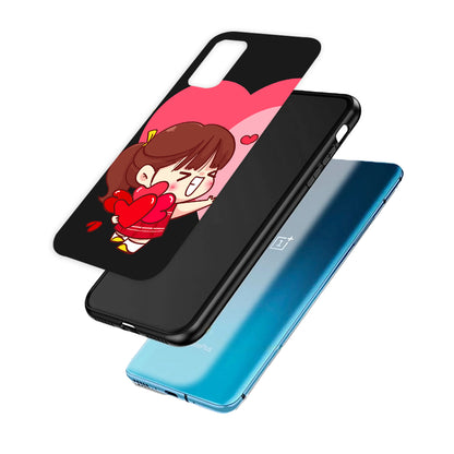 Love Girl Couple Oneplus 10 R Back Case